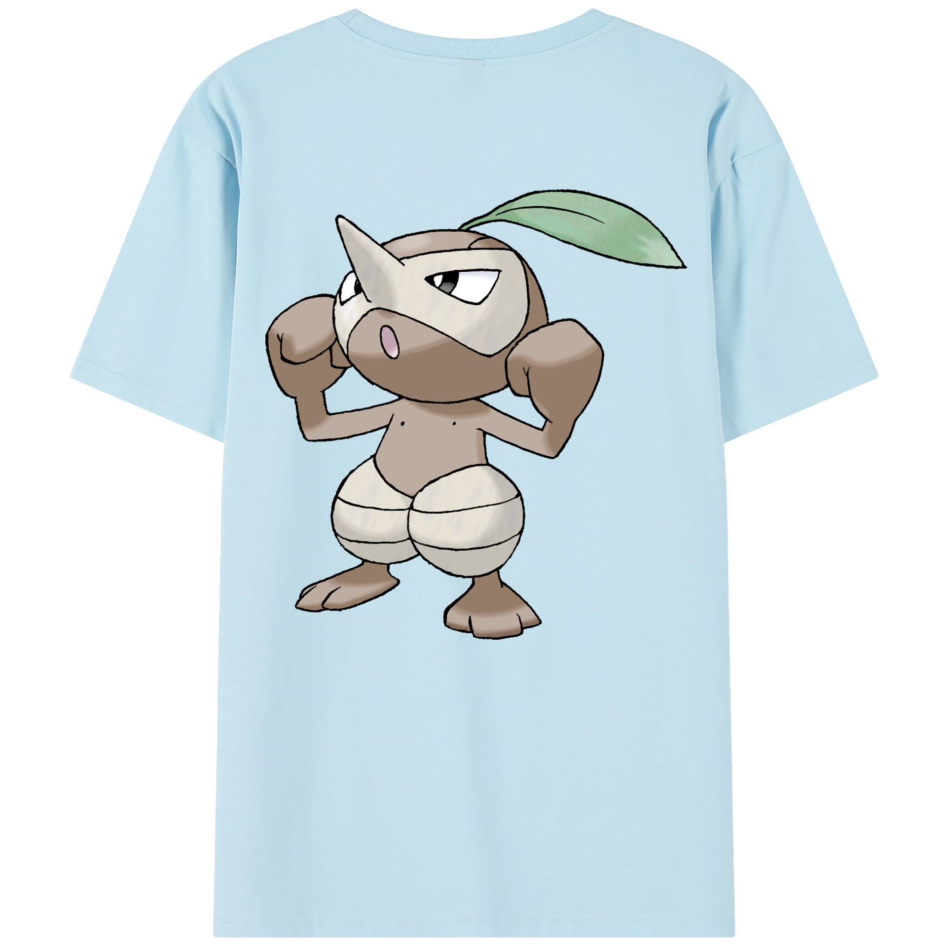 （画像用） ポケットモンスター Pokémon 綿100％半袖Tシャツ（背面プリント）